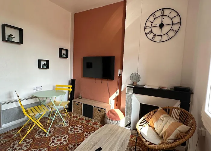 Apartament Climatise Avec Wi-fi Et Netflix - Fac, Gare & Centre A Pied Perpignan